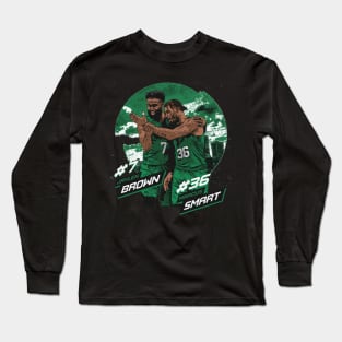 Jaylen Brown & Marcus Smart Boston City Emblem Long Sleeve T-Shirt